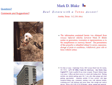 Tablet Screenshot of markdblake.com